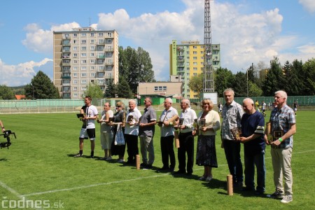 Foto a video: 100 rokov futbalu v Prievidzi veľkolepé oslavy a exhibičný zápas ŠKRŤO tím vs KUCO tím 103