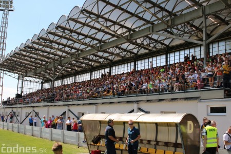 Foto a video: 100 rokov futbalu v Prievidzi veľkolepé oslavy a exhibičný zápas ŠKRŤO tím vs KUCO tím 105