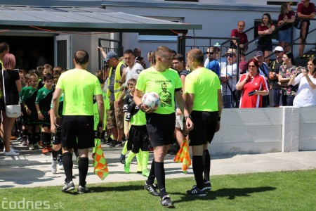 Foto a video: 100 rokov futbalu v Prievidzi veľkolepé oslavy a exhibičný zápas ŠKRŤO tím vs KUCO tím 107