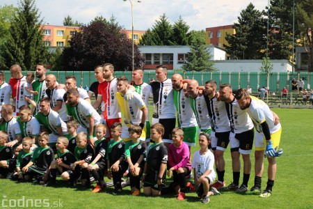 Foto a video: 100 rokov futbalu v Prievidzi veľkolepé oslavy a exhibičný zápas ŠKRŤO tím vs KUCO tím 110