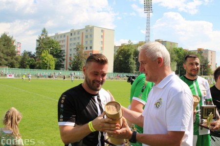 Foto a video: 100 rokov futbalu v Prievidzi veľkolepé oslavy a exhibičný zápas ŠKRŤO tím vs KUCO tím 125