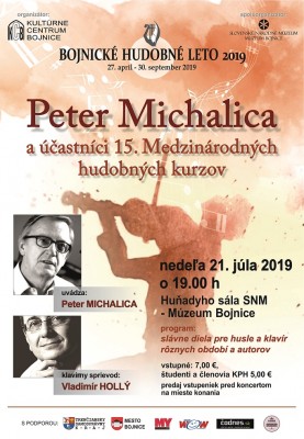 PETER MICHALICA A ÚČASTNÍCI 15. MEDZINÁRODNÝCH HUDOBNÝCH KURZOV