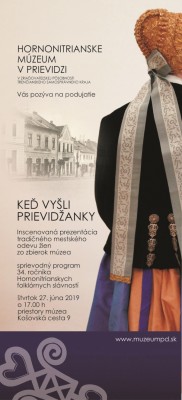 Keď vyšli Prievidžanky - sprievodné podujatie k HFS