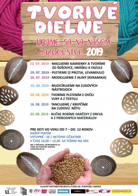 Tvorivé dielne: Hráme sa na našom gazdovstve