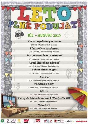 Leto plné podujatí 2019