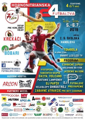 Hornonitrianska Futbalová 24ka Krekači vs Bôbari
