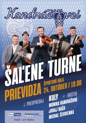 Kandráčovci - Šaľene turne - Prievidza 2019