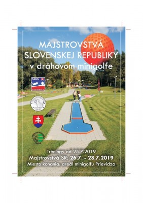 Majstrovstvá SR v dráhovom minigolfe - Prievidza