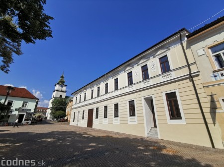 Foto: Rekonštrukcia Meštiansky dom Prievidza - kontrolný deň 12