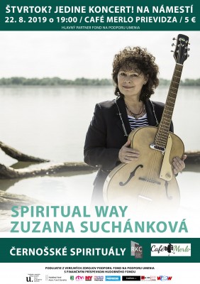Štvrtok? Jedine koncert! Na námestí: SPIRITUAL WAY Zuzana Suchánková
