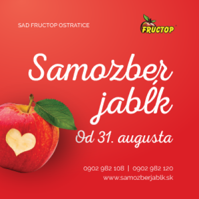 Samozber jabĺk - Ostratice