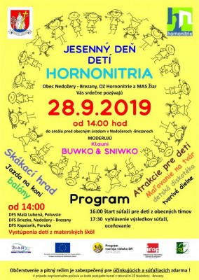 Jesenný deň detí Hornonitria