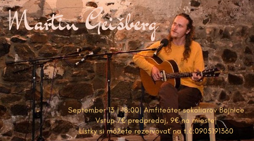 Koncert Martin Geišberg