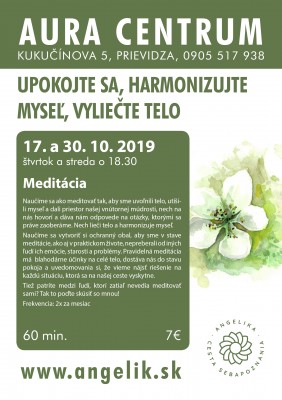Meditácia 17.10. a 30.10.