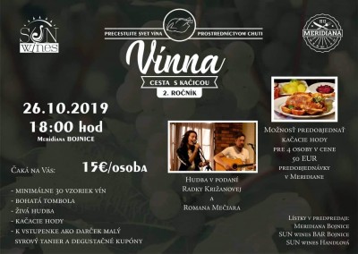 Vínna cesta s kačicou 2.ročník