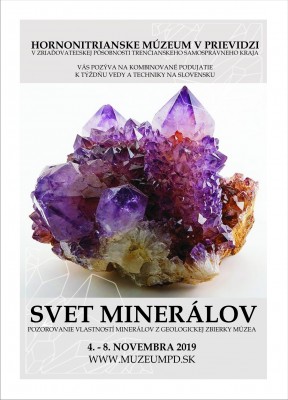 Pokrok v múzeu: Svet minerálov