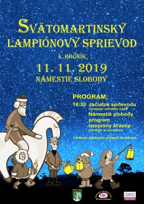 Svätomartinský lampiónový sprievod 2019
