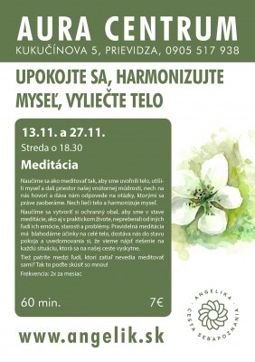 Meditácia 13.11. a 27.11.