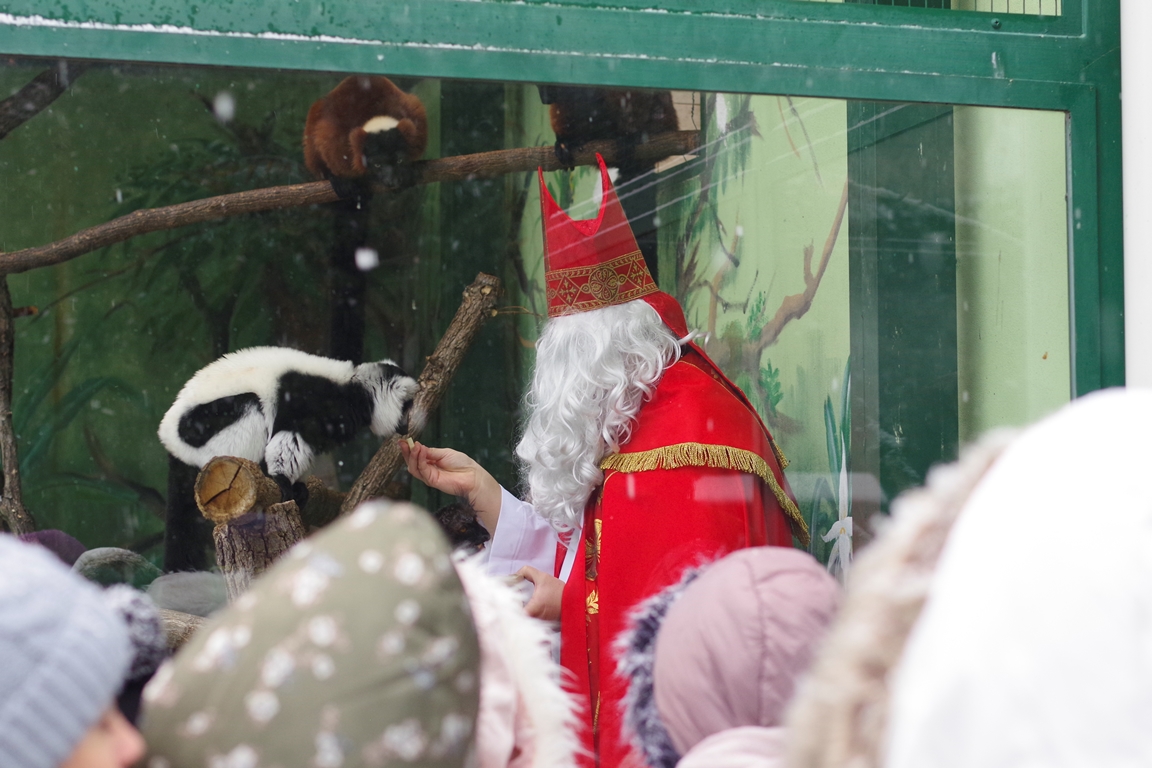 Foto: Bojnickú zoo navštívil ekologický Mikuláš, v príhovore sa venoval aj ochrane životného prostredia