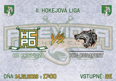 HC PRIEVIDZA vs PHC BUDAPEST (14.12.2019)
