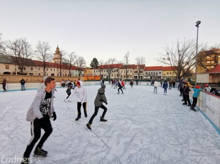 Ľadová plocha na námestí v Prievidzi - prevádzkové hodiny 5