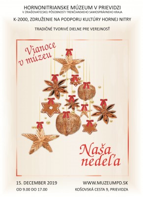 Vianoce v múzeu 2019 - Naša nedeľa