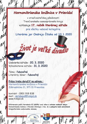 Literárna jar Ondreja Čiliaka - Život je veľké divadlo