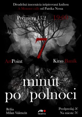 Premiéra - 7 minút po polnoci - Art point teatro