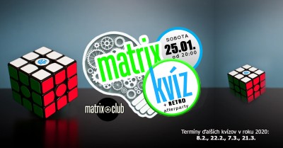 Sobotný Matrix kvíz + RETRO afterpárty