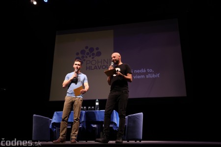 Foto: Stand-up diskusia Pohni hlavou - Prievidza 0