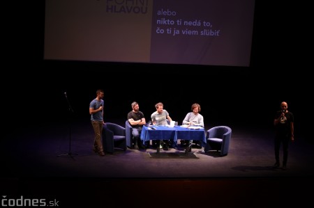 Foto: Stand-up diskusia Pohni hlavou - Prievidza 25