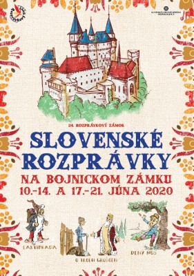 Zrušené - Slovenské rozprávky - Rozprávkový zámok 2020 na Bojnickom zámku