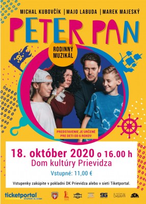Peter Pan - NÁHRADNÝ TERMÍN!