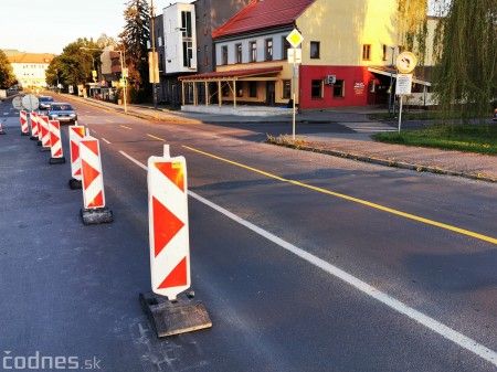 Foto a video: Začala sa rekonštrukcia a revitálizácia prednej časti autobusovej stanice v Prievidzi. Čakajú nás výrazné dopravné obmedzenia 3