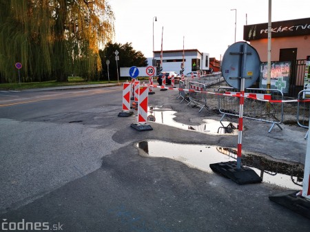 Foto a video: Začala sa rekonštrukcia a revitálizácia prednej časti autobusovej stanice v Prievidzi. Čakajú nás výrazné dopravné obmedzenia 15