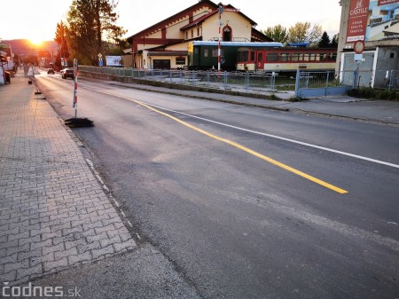 Foto a video: Začala sa rekonštrukcia a revitálizácia prednej časti autobusovej stanice v Prievidzi. Čakajú nás výrazné dopravné obmedzenia 21
