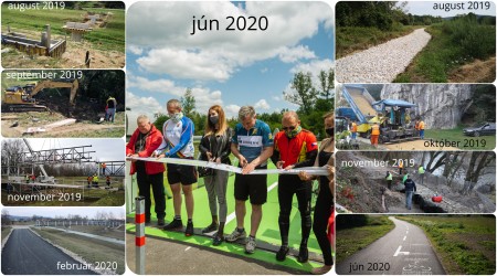 Video: V Trenčianskom kraji otvorili nový 11-kilometrový úsek cyklotrasy medzi mestami Trenčín a Nemšová, v rámci cezhraničného projektu Na bicykli po stopách histórie. 5