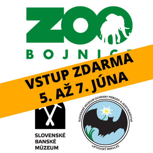 Tento víkend bude vstup ZADARMO do ZOO Bojnice a múzeí v Banskej Štiavnici a Liptovskom Mikuláši. Ide o oslavu Svetoveho dňa životného prostredia