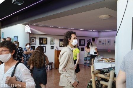 Foto: Vernisáž - Každý spolu - výstava štyroch pedagógov. VERONIKA LACHKÁ, ALENA SLUKOVÁ, LUCIA VRTELOVÁ a OLEG CIPOV 11