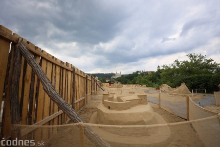 Ihrisko pod farou Bojnice - Gumy land, pieskové sochy 9