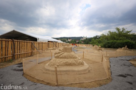 Ihrisko pod farou Bojnice - Gumy land, pieskové sochy 22