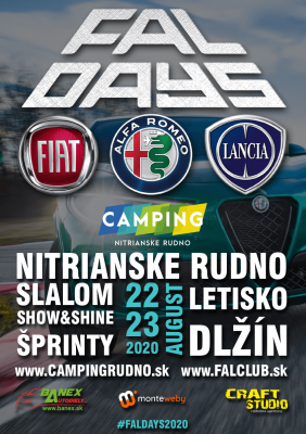 Faldays - Zraz milovníkov Fiat, Alfa Romeo, Lancia.