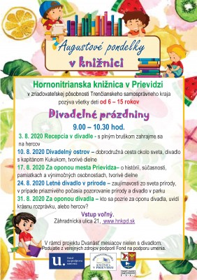 Augustové pondelky v knižnici