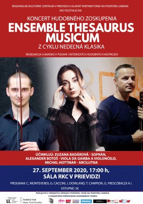 Nedeľná klasika: Ensemble Thesaurus Musicum