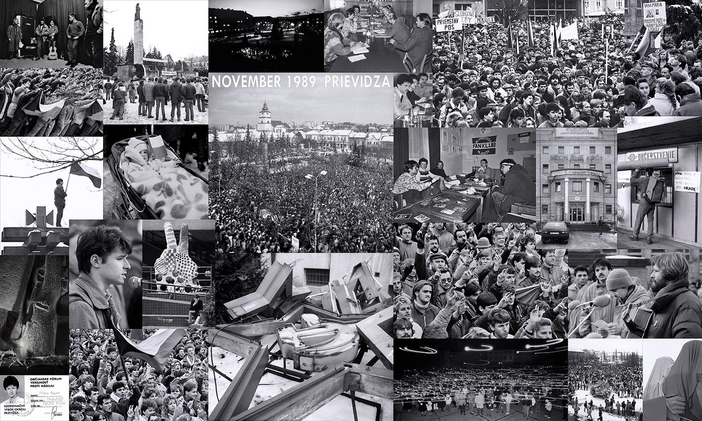 Foto: Ako vyzeral 17. november 1989 v Prievidzi?