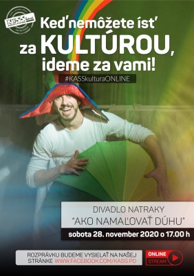 Divadlo NAtraKY - Ako namaľovať dúhu (online stream)