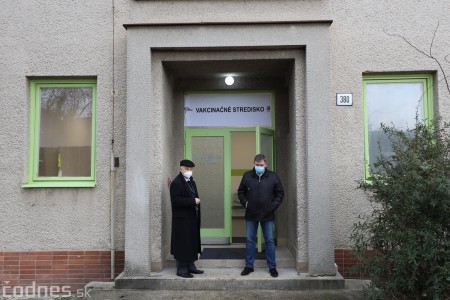 Foto a video: Nemocnica Bojnice spustila očkovanie proti COVID-19 v novom vakcinačnom centre 1