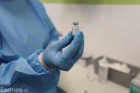 Foto a video: Nemocnica Bojnice spustila očkovanie proti COVID-19 v novom vakcinačnom centre 7
