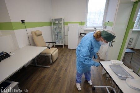 Foto a video: Nemocnica Bojnice spustila očkovanie proti COVID-19 v novom vakcinačnom centre 29