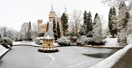 Foto: Bojnický zámok a Bojnice v zime 5